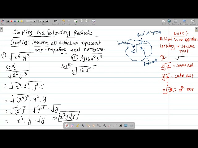 Simplify Radicals #exponential #algebra #mathhelp #maths #prealgebra #calculus #solve