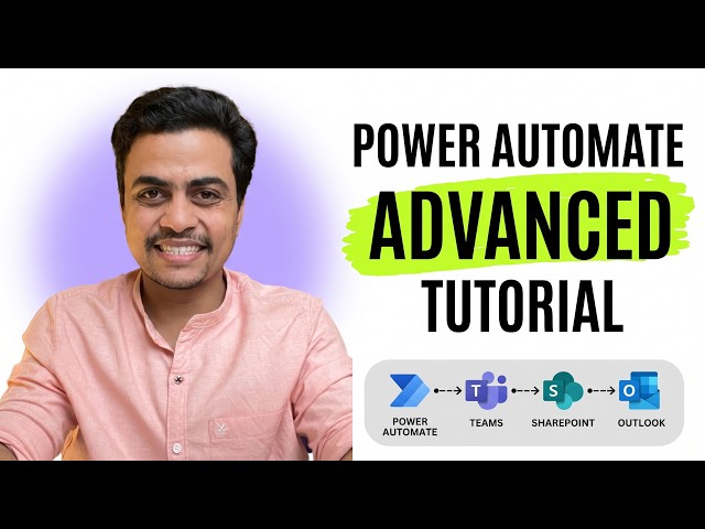 Power Automate Advanced Tutorial: Variables, Error Handling, Child Flows & Approval Workflows