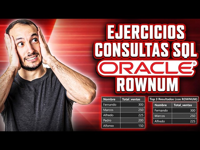 Oracle SQL Course 🚀 #31 | Practical Exercises with ROWNUM in SQL