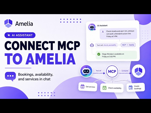 AI Assistant Integration | Amelia WordPress Booking Plugin