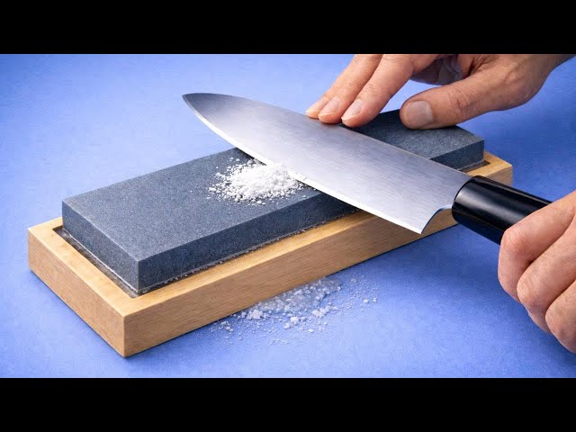 Just 1 Minute! This Simple Method Sharpens Any Knife Like a Razor 🔪