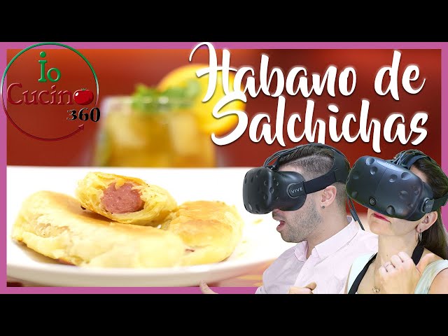 Que hacer con Salchichas?😲 SALCHICHA ENVUELTA | 🚬 Habano de Salchicha en  360°