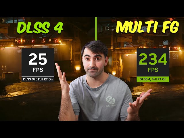 Reaction to initial tests of DLSS 4.0 and MULTI FRAME GENERATION + EXPLANATION
