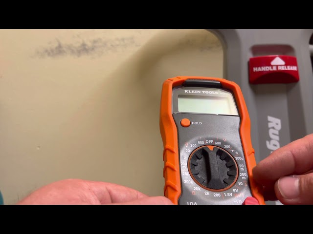 How to use the multimeter (tester) Klein MM300