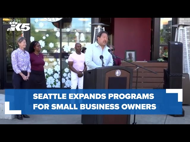 City of Seattle expands programs for small business owners