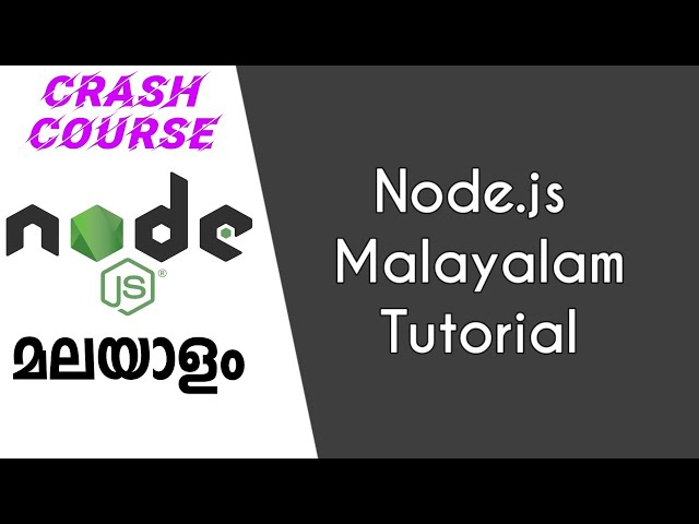 Node.js Malayalam Tutorial