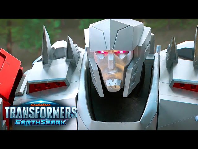 Megatron Arrives! | Transformers: EarthSpark | Compilation | Animation | Transformers Official |
