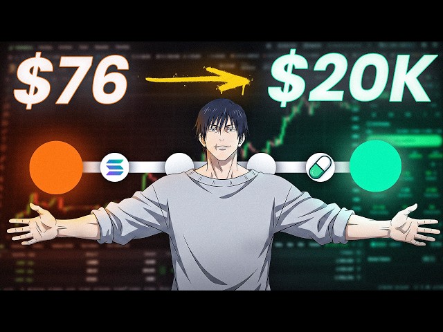 How i turned $70 into $20,000 Scalping Meme coins