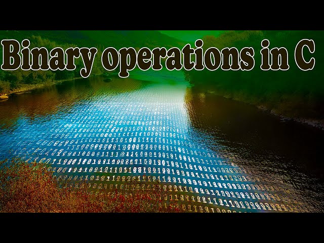 Binary operations in C