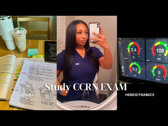 I PASSED MY CCRN EXAM 🫀| Come study with me/ Exam day
