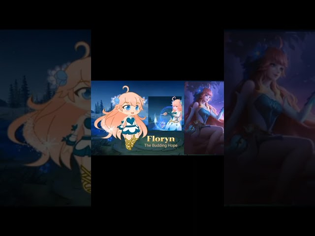 MLBB - Floryn ft. Gacha Club #shorts  #mobilelegends  #gachaclub