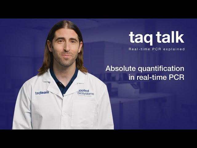 Absolute quantification in real-time PCR--Taq Talk Episode 17