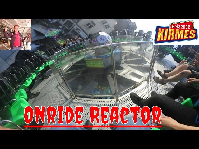 Onride 360 ​​VR Reactor Niek Moonen Funfair Geleen 2018 - 4K