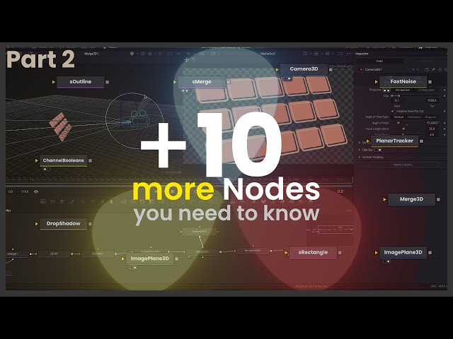 10 MORE Nodes You Need To Know | DaVinci Resolve Fusion Basics