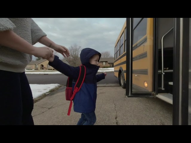 Logans first bus ride 3D 180VR