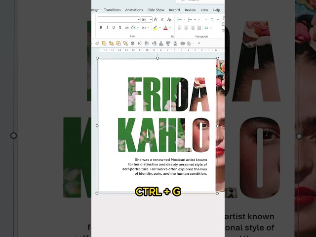 Easy PowerPoint Presentation Idea 💡🤗 #powerpoint #viral