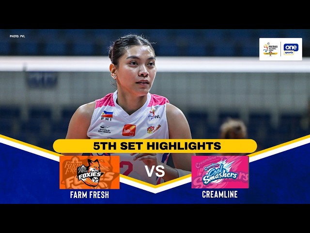 FARM FRESH vs CREAMLINE | SET 5 HIGHLIGHTS | 2026 PVL INVITATIONAL CONFERENCE | SEP 3, 2026