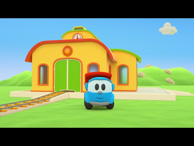 Leo the Truck Assembles the Popcorn Maker Machine and Makes Popcorn for Friends!