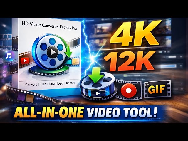 Quick Review of HD Video Converter Factory Pro by WonderFox—All-In-One Solution for Creators!