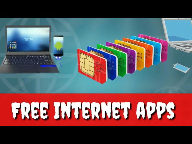 Five apps that can give you free internet