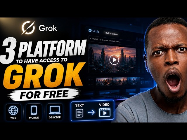 Grok AI is Now Free !! Try These 3 Platforms to Create unlimited Free AI videos and Images