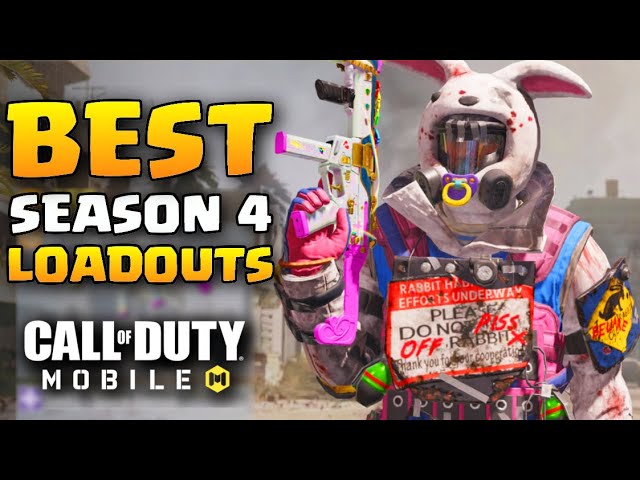 BEST LOADOUTS for Season 4 in Call of Duty Mobile (CoD Mobile loadouts)