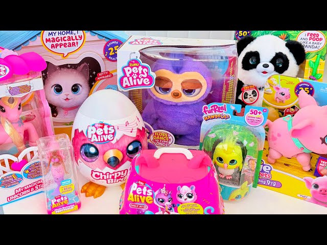 ASMR 27 Minutes Toys Oddly Satisfying Unboxing | Pets Alive & Little Live Pets
