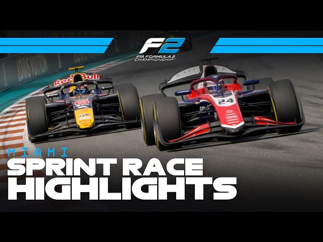 F2 Sprint Race Highlights | 2026 Miami Grand Prix