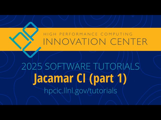 Tutorials 2025: Jacamar CI, Part 1