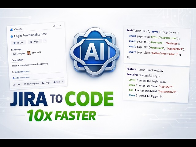 From Jira Ticket to Playwright Code in Seconds: The Future of QA