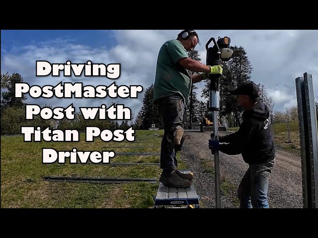 Fence Like a Pro! Titan Post Driver & Post Master Posts Tested