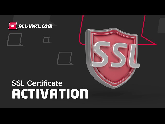 How to Activate an SSL Certificate | ALL-INKL.COM