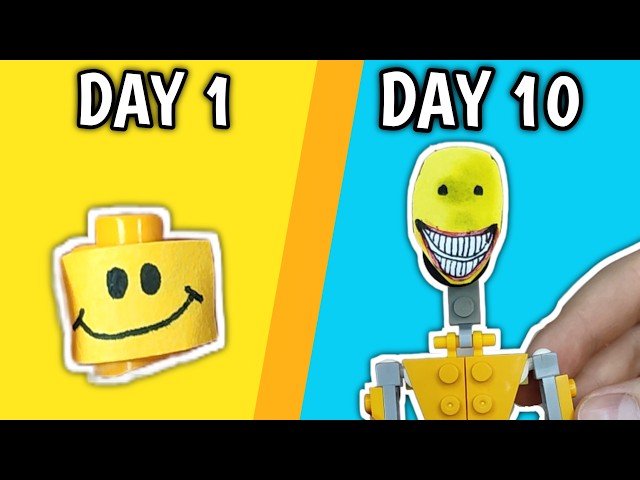 I build Verity for $1 vs $100 vs $1000 LEGO