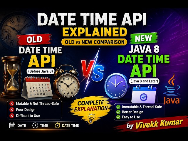 Java DateTime API Example and Diffrence Between Old API and New Java 8 API