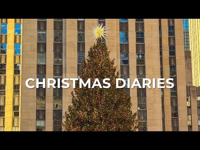 Cozy Christmas in New York City 🎄 | Rockefeller Center, Bryant Park & Holiday Cafés