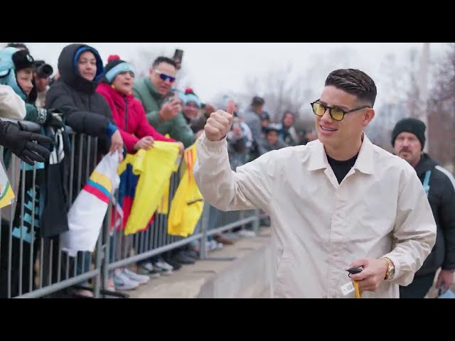 Minnesota United's James Rodríguez Makes Allianz Field Debut