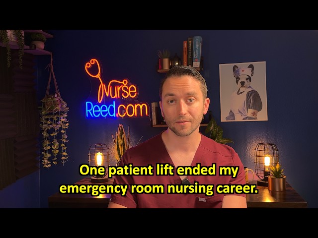 One Patient Lift Ended My ER Nursing Career Overnight (My Story)