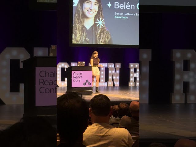 Charla en React Native 2024, Portland, Belen Carozo, primera parte