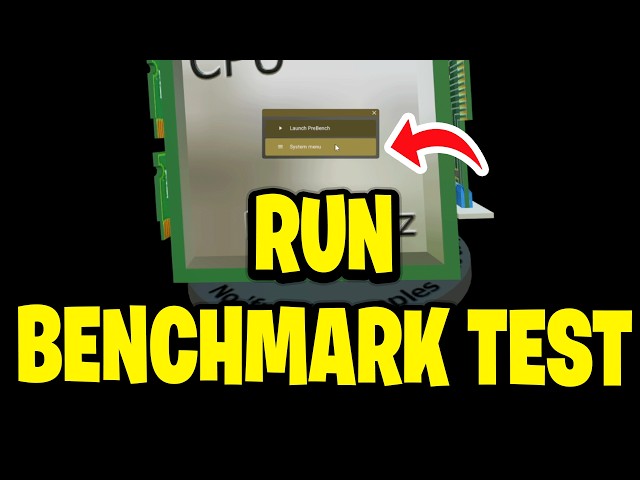 How To Run Benchmark Test On PC or Laptop - Step By Step