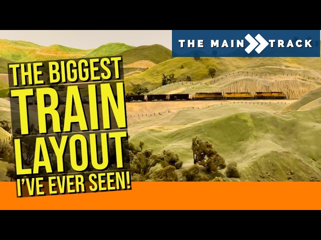 Massive Model Train Layout Tour - Spectacular HO Railroad Scenes
