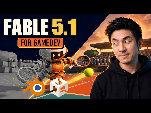 FABLE 5.1 Is Here And It's PERFECT For Vibe Coding Games (FULL Unity + Blender Workflow)