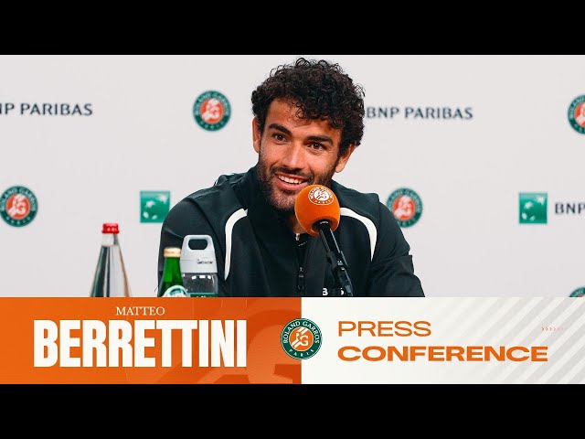 Matteo Berrettini | Round 4 Press Conference | Roland-Garros 2026