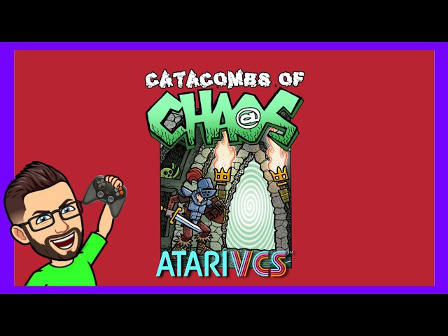 Catacombs of Chaos 2600 gameplay on Atari VCS