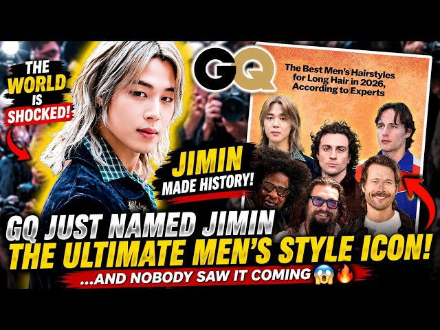 🚨 GQ Just Named Jimin The Ultimate Men's Style Icon... And Nobody Saw It Coming 😱🔥