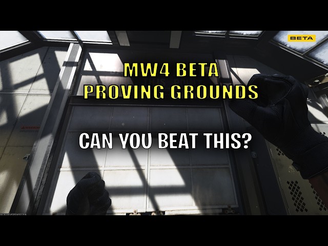 CAN I S-RANK EVERY PROVING GROUNDS COURSE? ⏱️🔥 (MW4 Beta Best Attempts)
