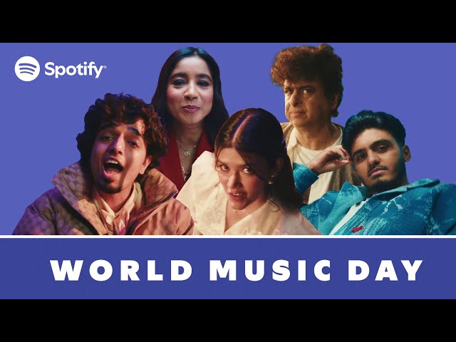 World Music Day | Spotify India | Palash Sen, Shilpa Rao, Sai Abhyankkar, Gini, Chaar Diwaari