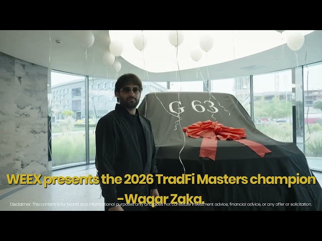 Waqar Zaka Wins Mercedes G-Wagon! 74% Return in WEEX Crypto & TradFi Trading Competition