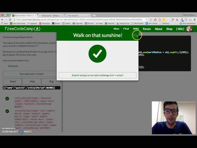 Map The Debris -- JavaScript -- Free Code Camp