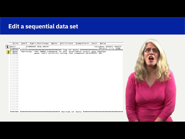Lecture 08: ISPF   Editor (7 mins 00 secs)