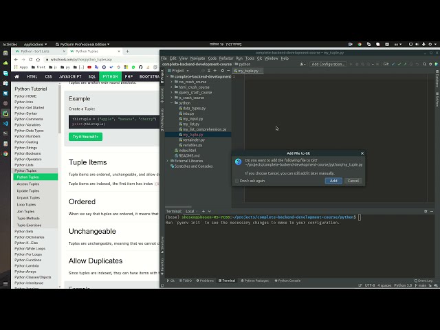 Python Tuple Tutorial for Beginners  aprt 1| Learn Tuples in Python with Real Examples (2025)